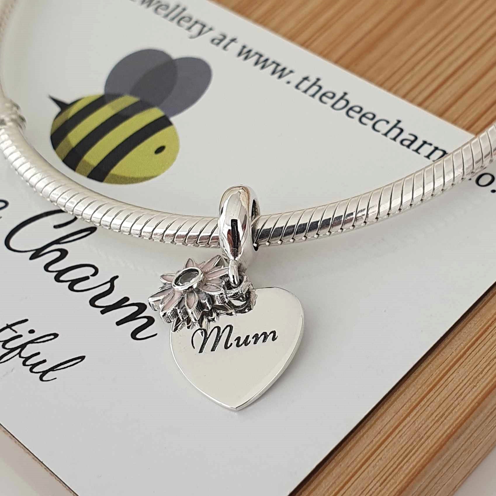 Mum Charm - The Bee Charm