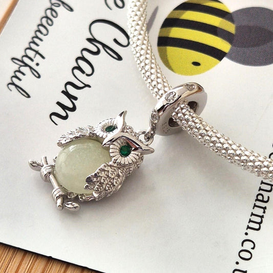Owl Charm - The Bee Charm