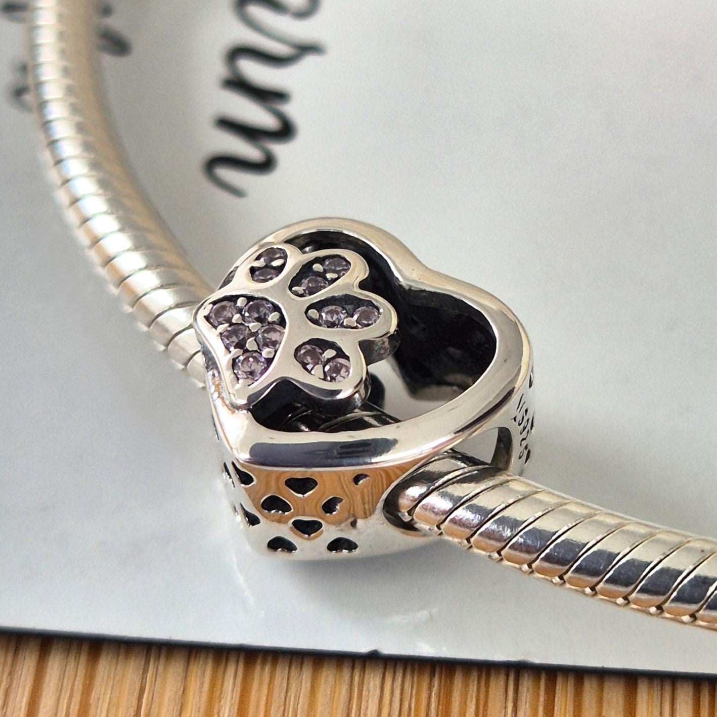 Paw Charm (Blush) - The Bee Charm