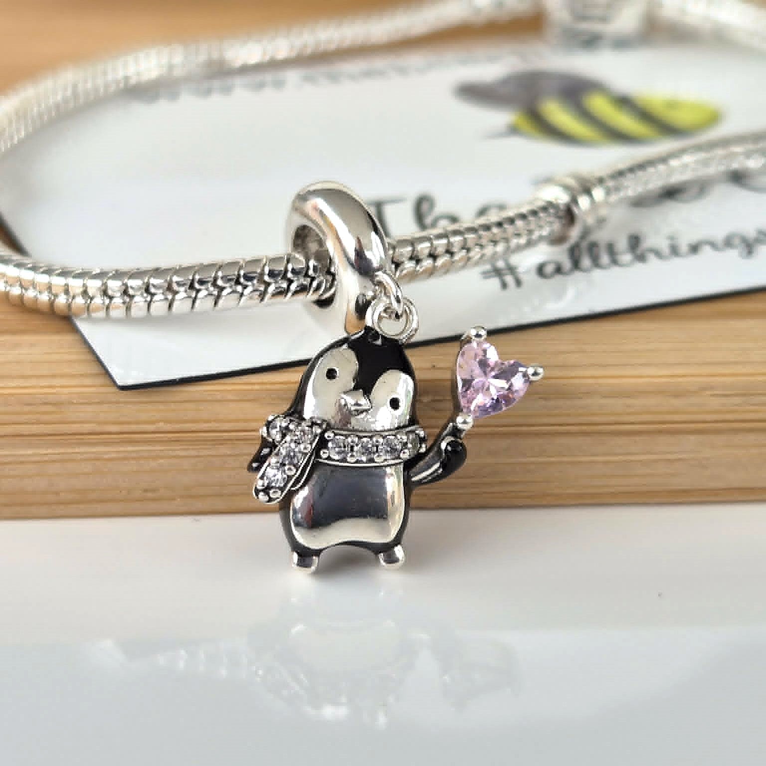 Penguin Charm - The Bee Charm
