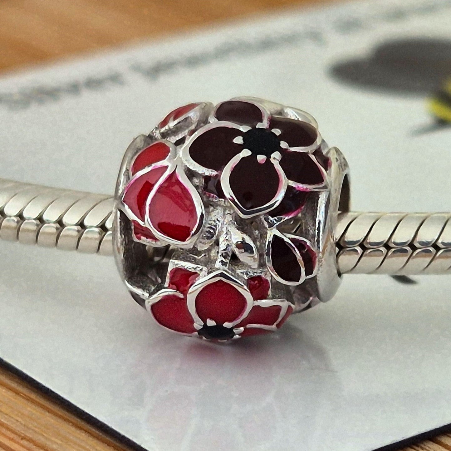 Poppy Charm - The Bee Charm