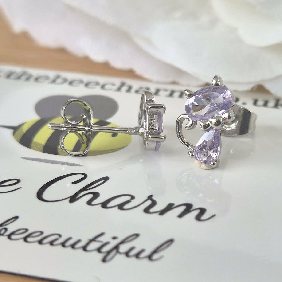 Pussy Cat Studs - The Bee Charm