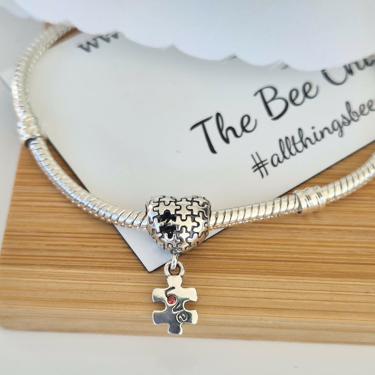 Puzzle Charm (Autism Symbol) - The Bee Charm