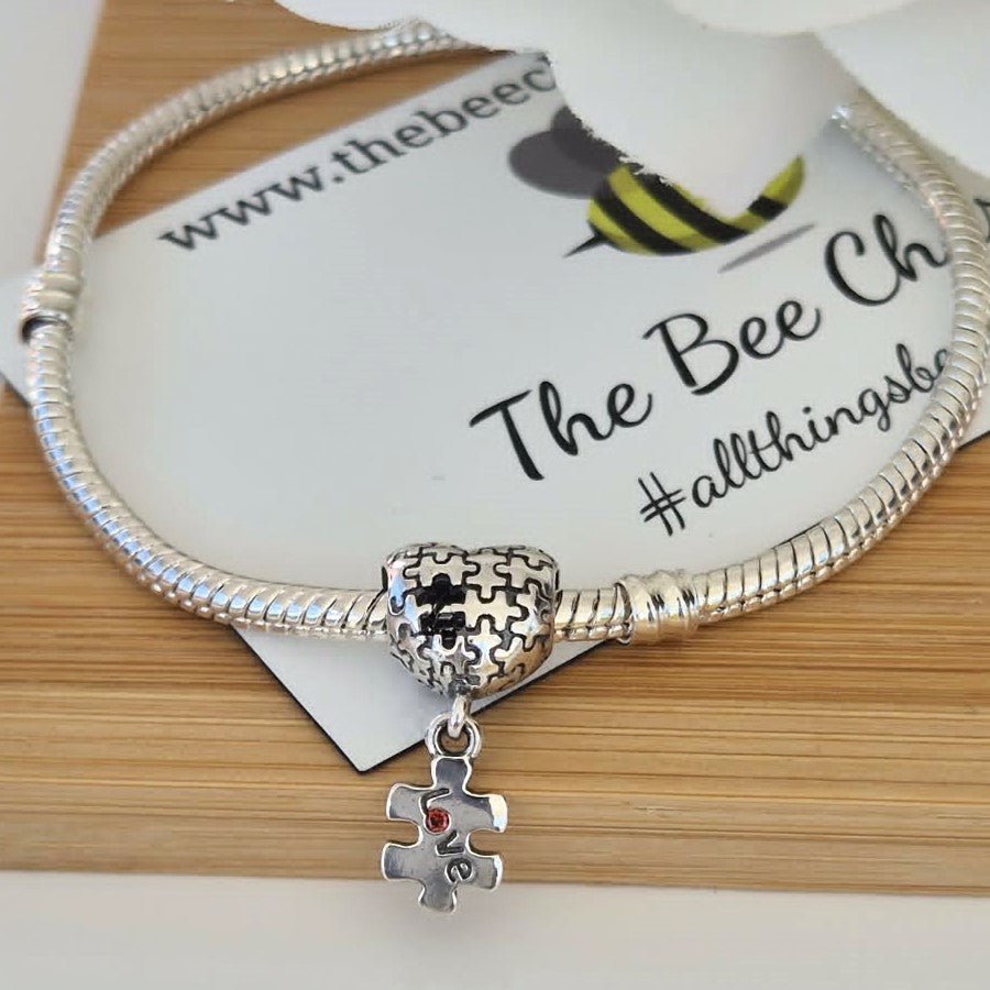 Puzzle Charm (Autism Symbol) - The Bee Charm