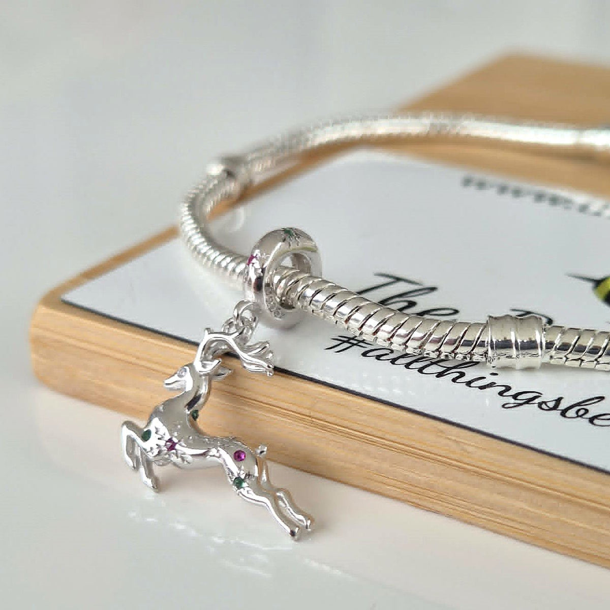 Reindeer Charm - The Bee Charm
