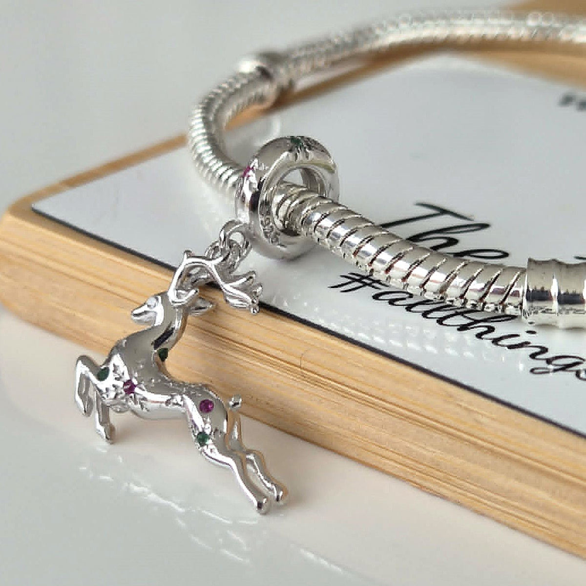 Reindeer Charm - The Bee Charm