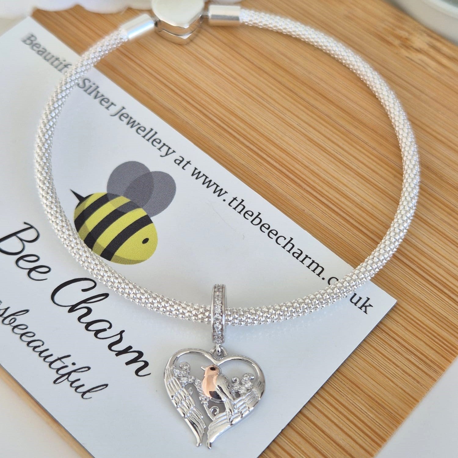 Robin Charm - The Bee Charm
