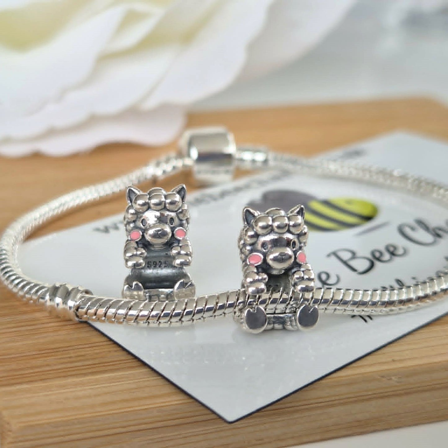 Sheep Charm - The Bee Charm