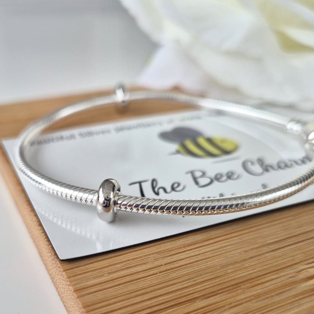 Silver Stoppers - The Bee Charm