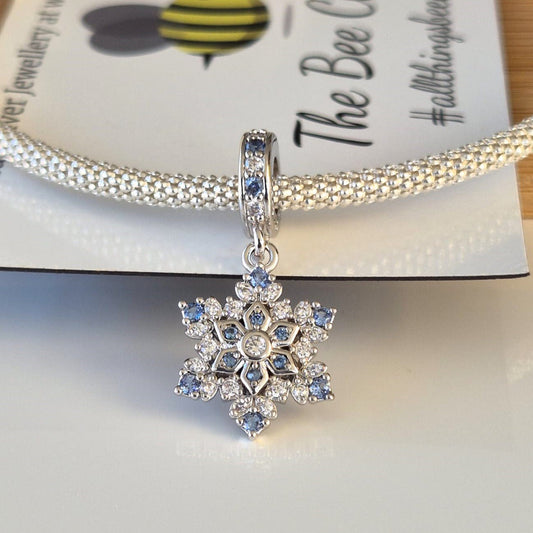 Snowflake Charm - The Bee Charm