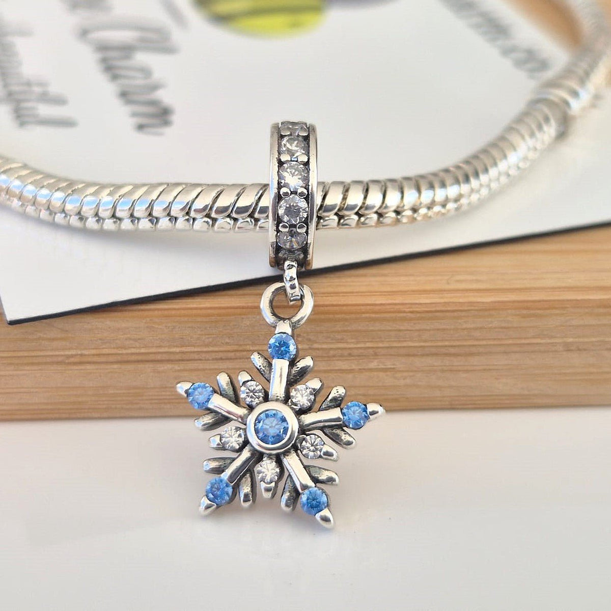 Snowflake Charm - The Bee Charm