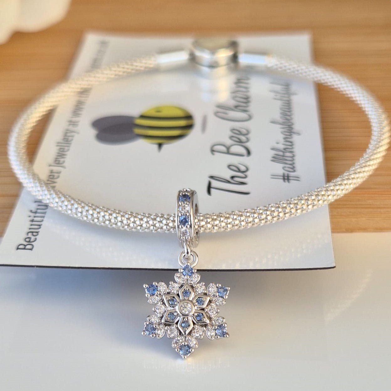 Snowflake Charm - The Bee Charm