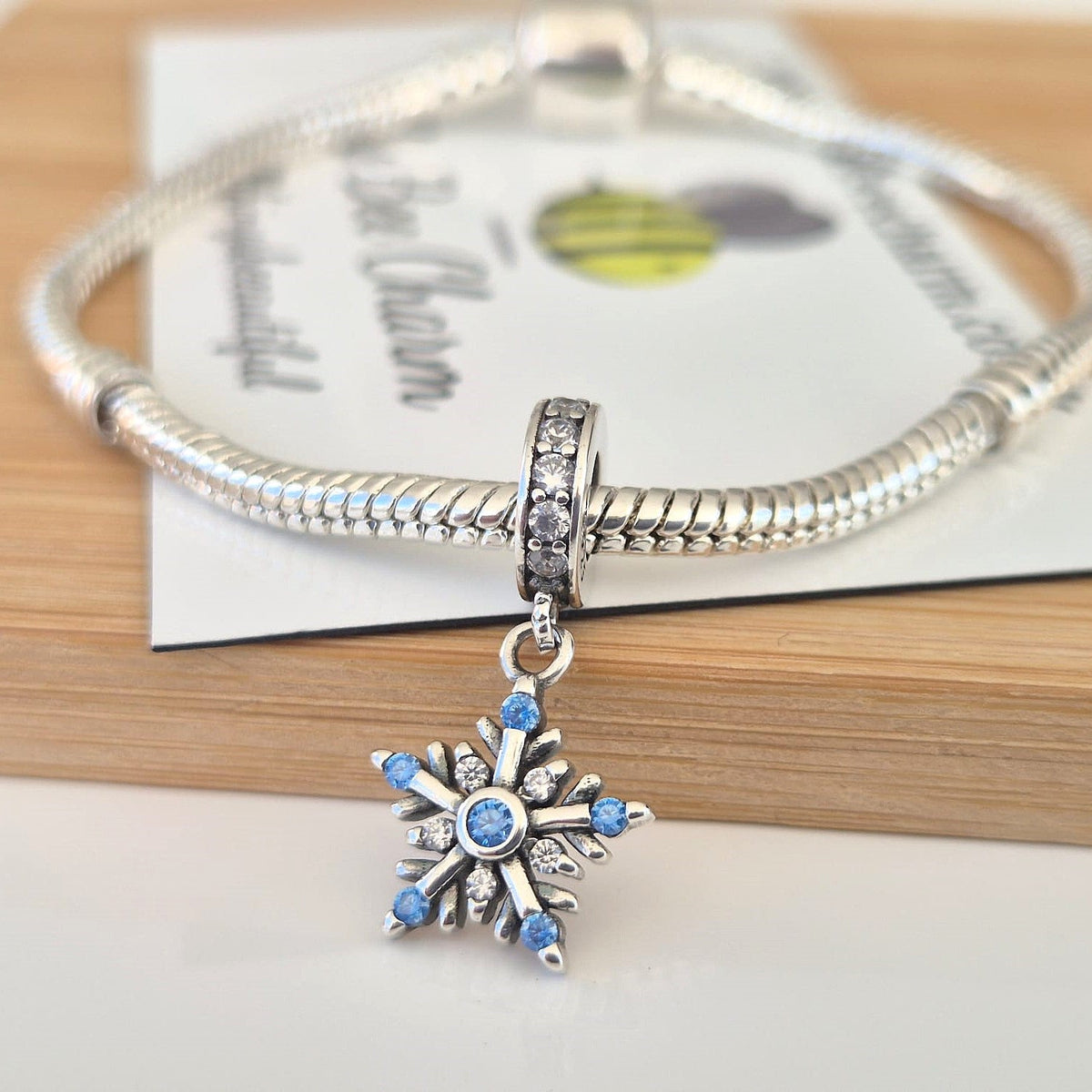 Snowflake Charm - The Bee Charm