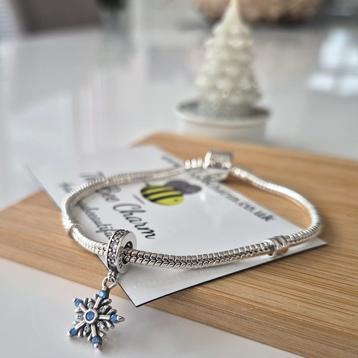 Snowflake Charm - The Bee Charm