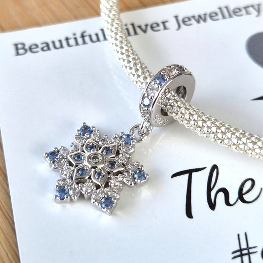 Snowflake Charm - The Bee Charm