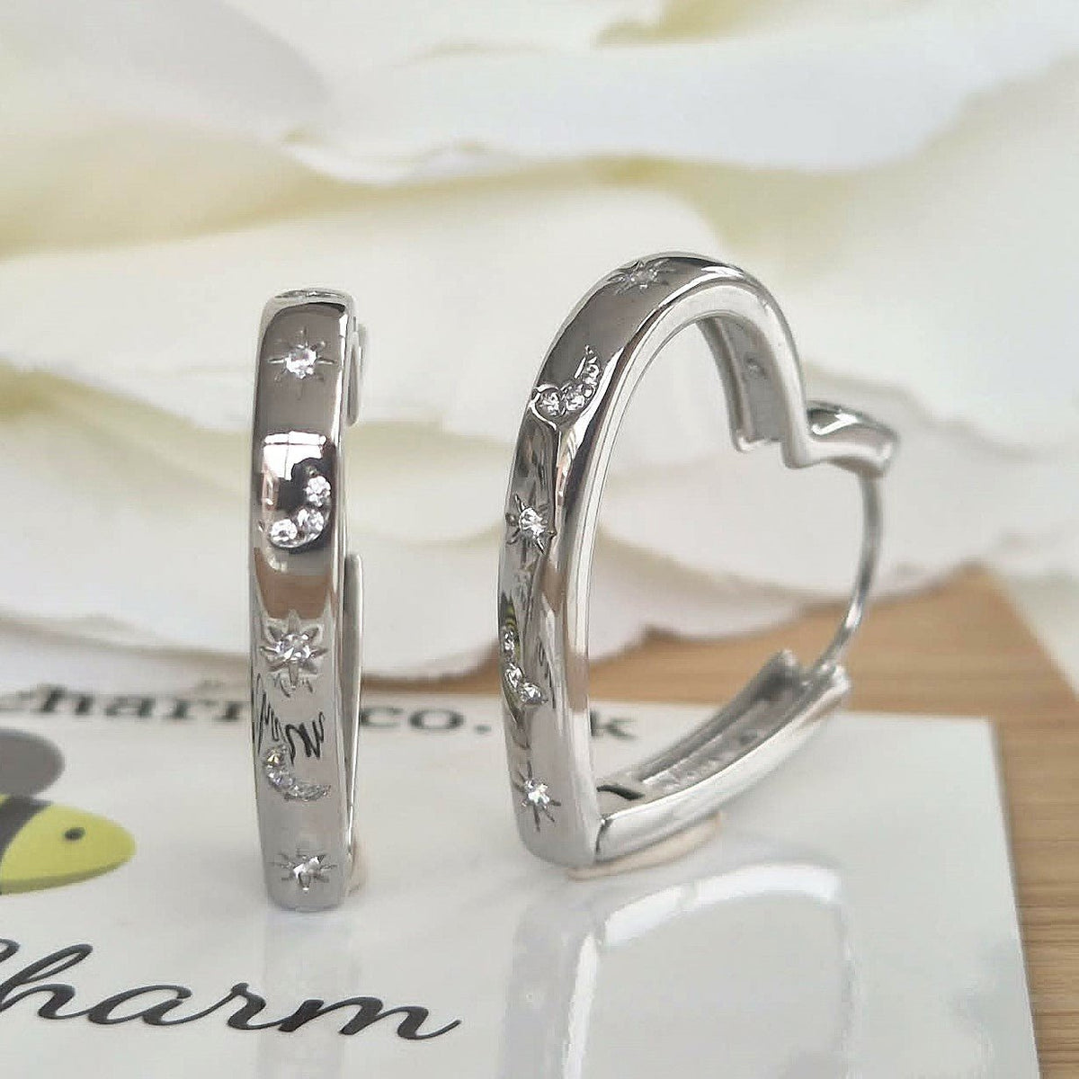 Stars and Moon Earrings - The Bee Charm