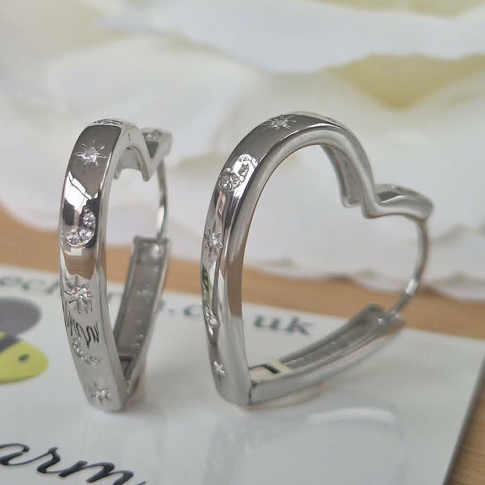 Stars and Moon Earrings - The Bee Charm