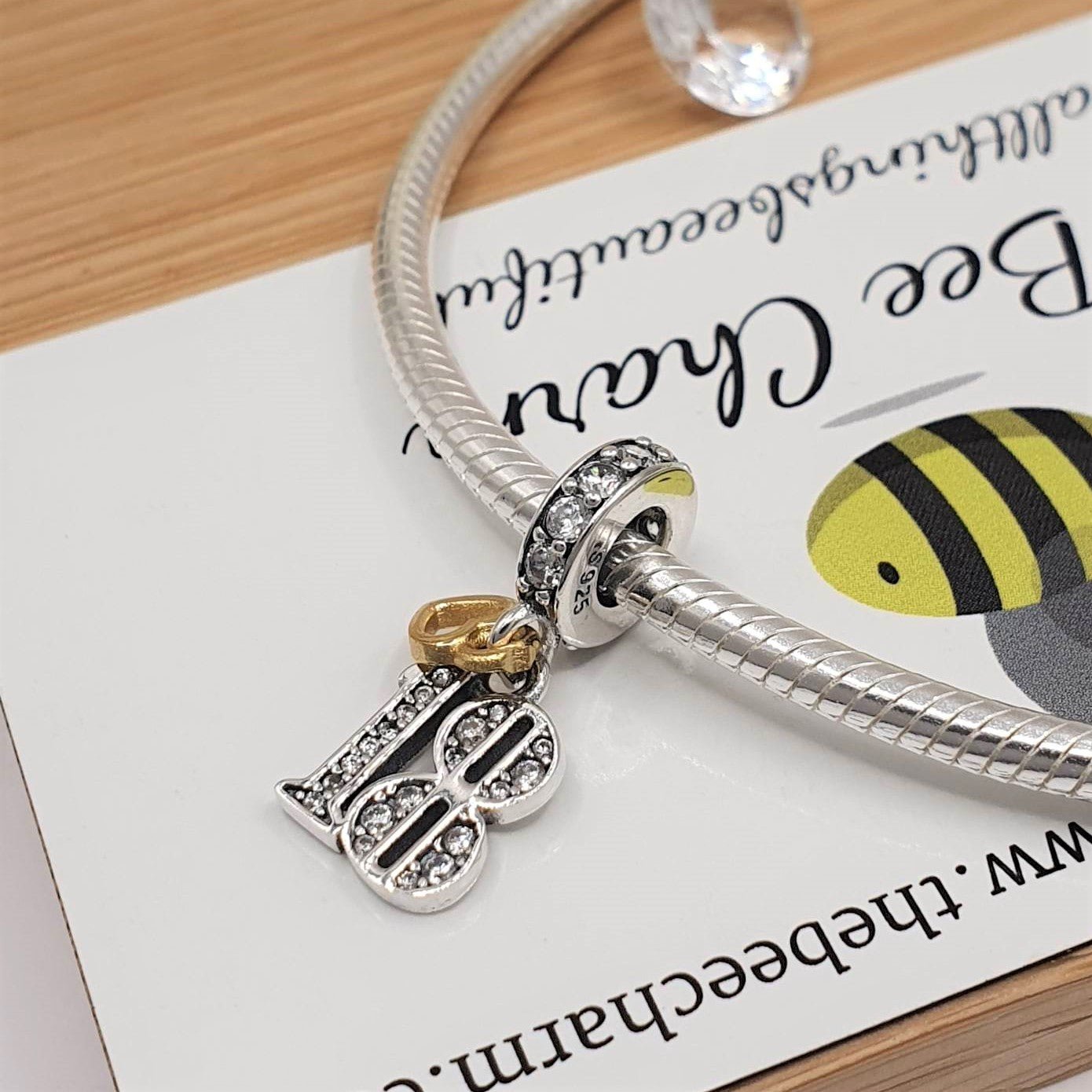 18th Birthday Charm - Silver Birthday Charms - The Bee Charm