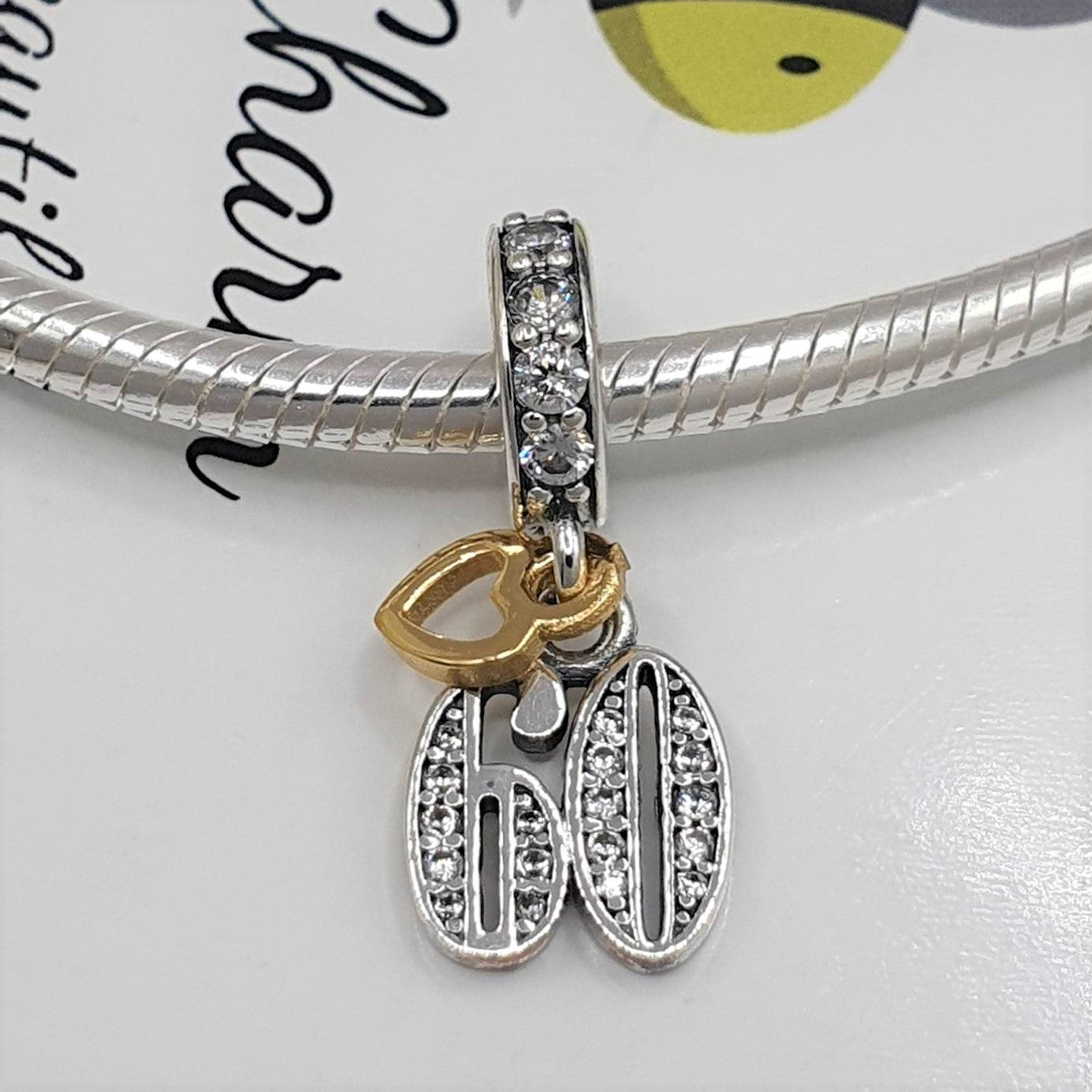 Pandora 60th Birthday Charm - The Bee Charm