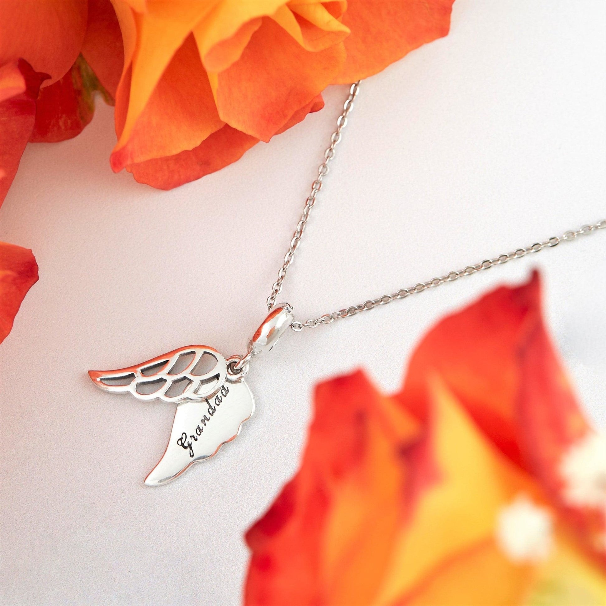 Angel Grandad Charm - The Bee Charm