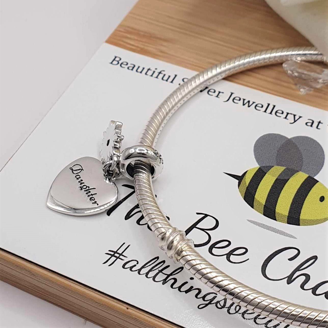 Daughter Charm - The Bee Charm