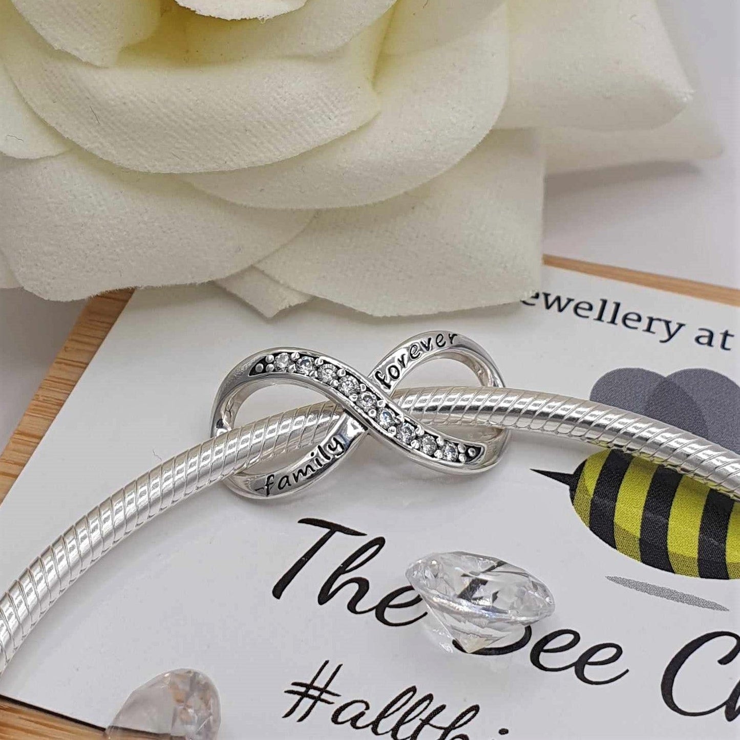Family Forever Charm - The Bee Charm