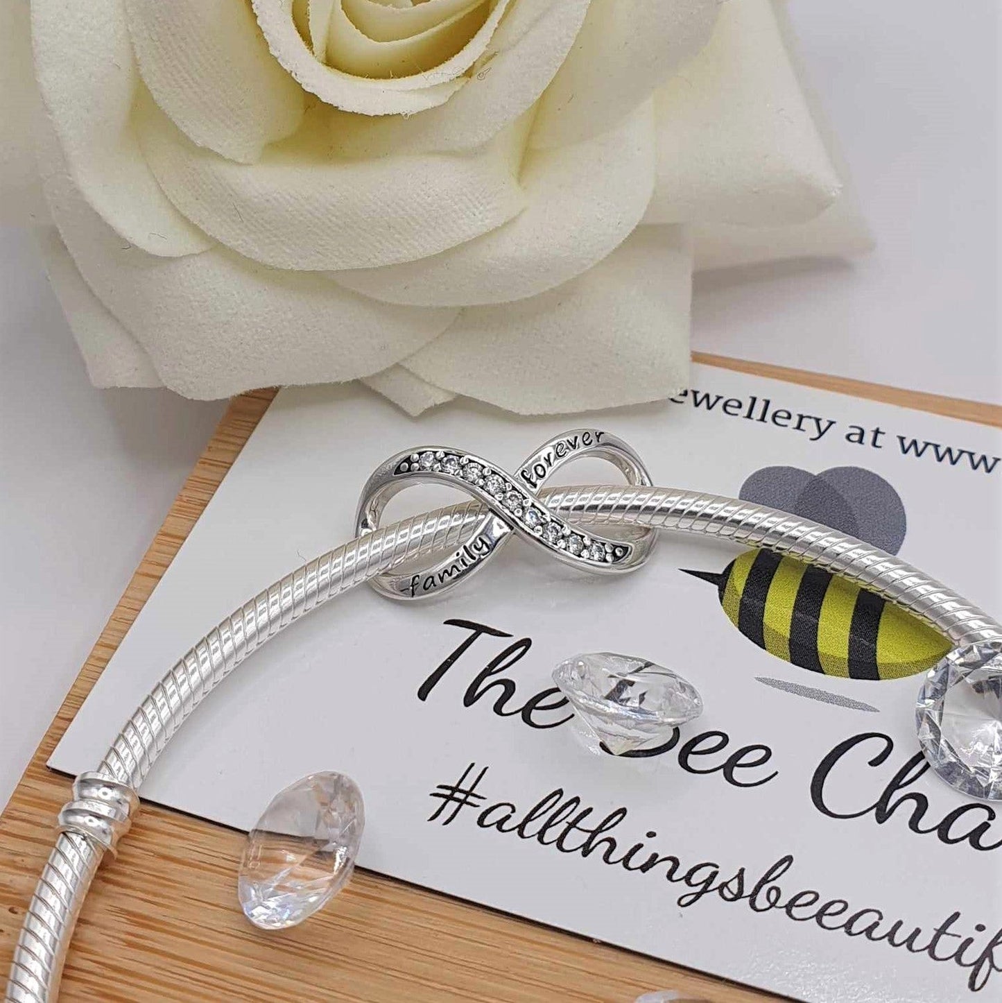 Family Forever Charm - The Bee Charm