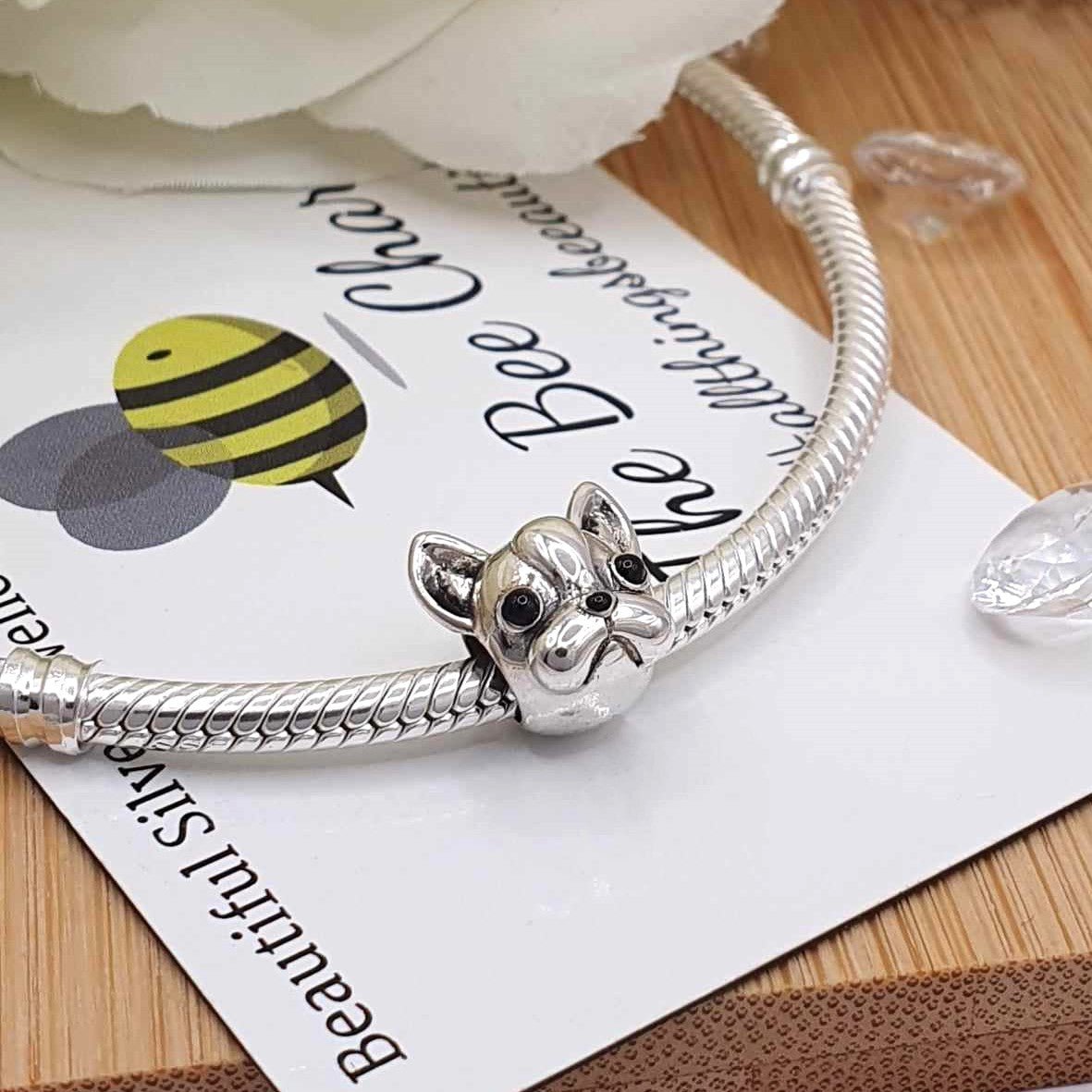 French Bulldog Charm - The Bee Charm