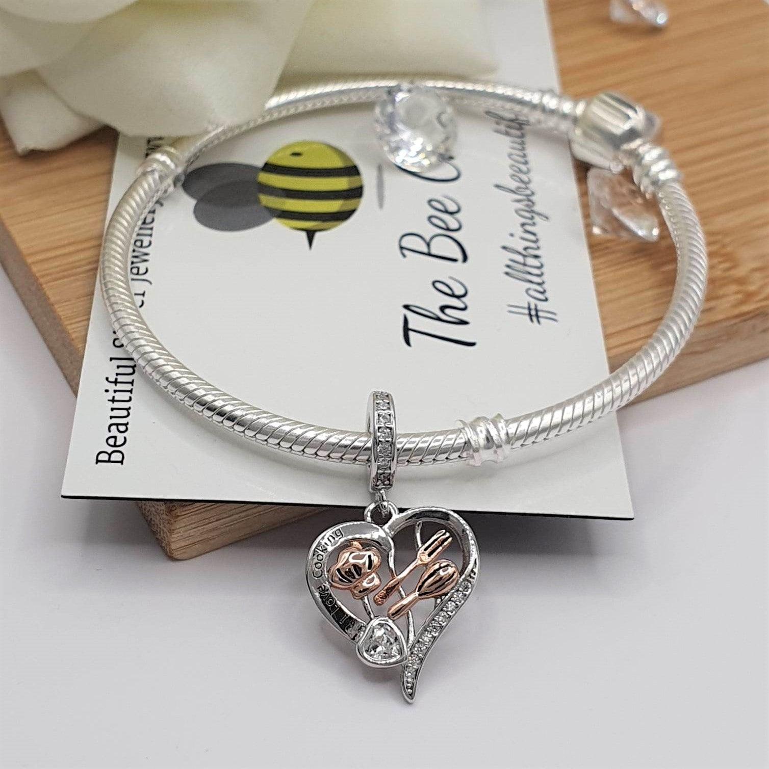 Love To Cook Charm - The Bee Charm