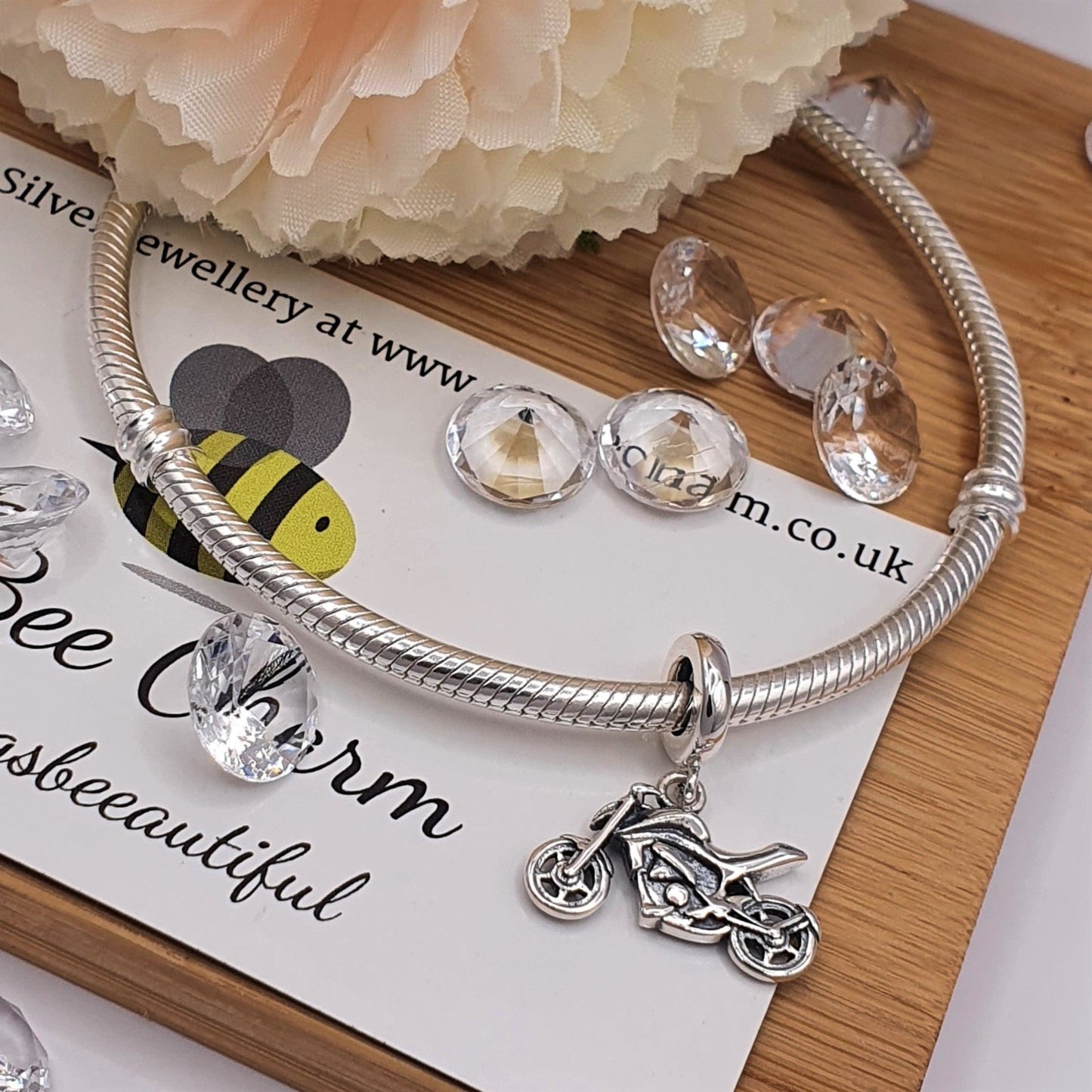 Motorbike Charm - The Bee Charm
