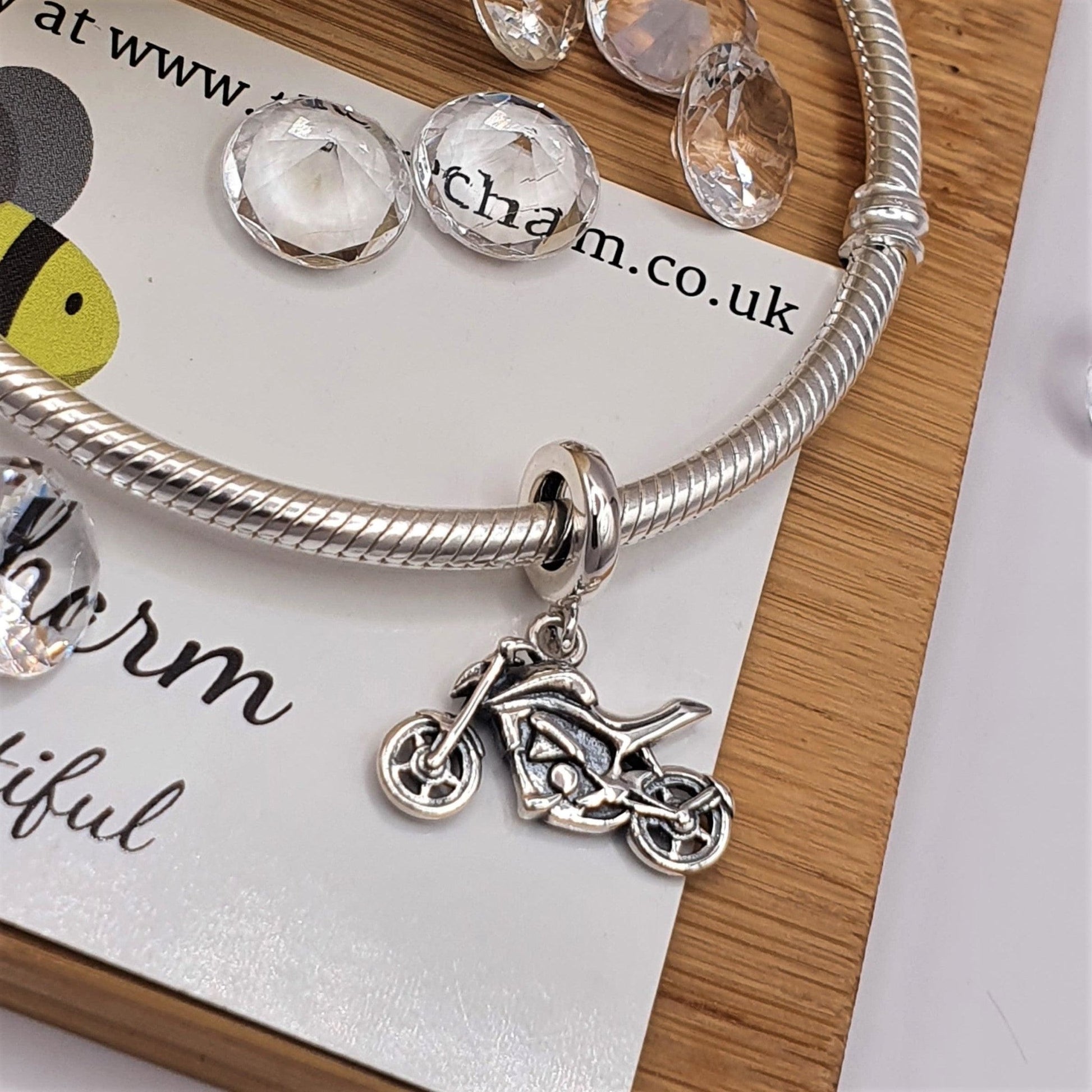 Motorbike Charm - The Bee Charm
