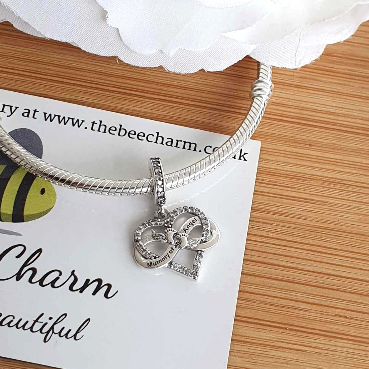 Mummy Of An Angel Charm - The Bee Charm